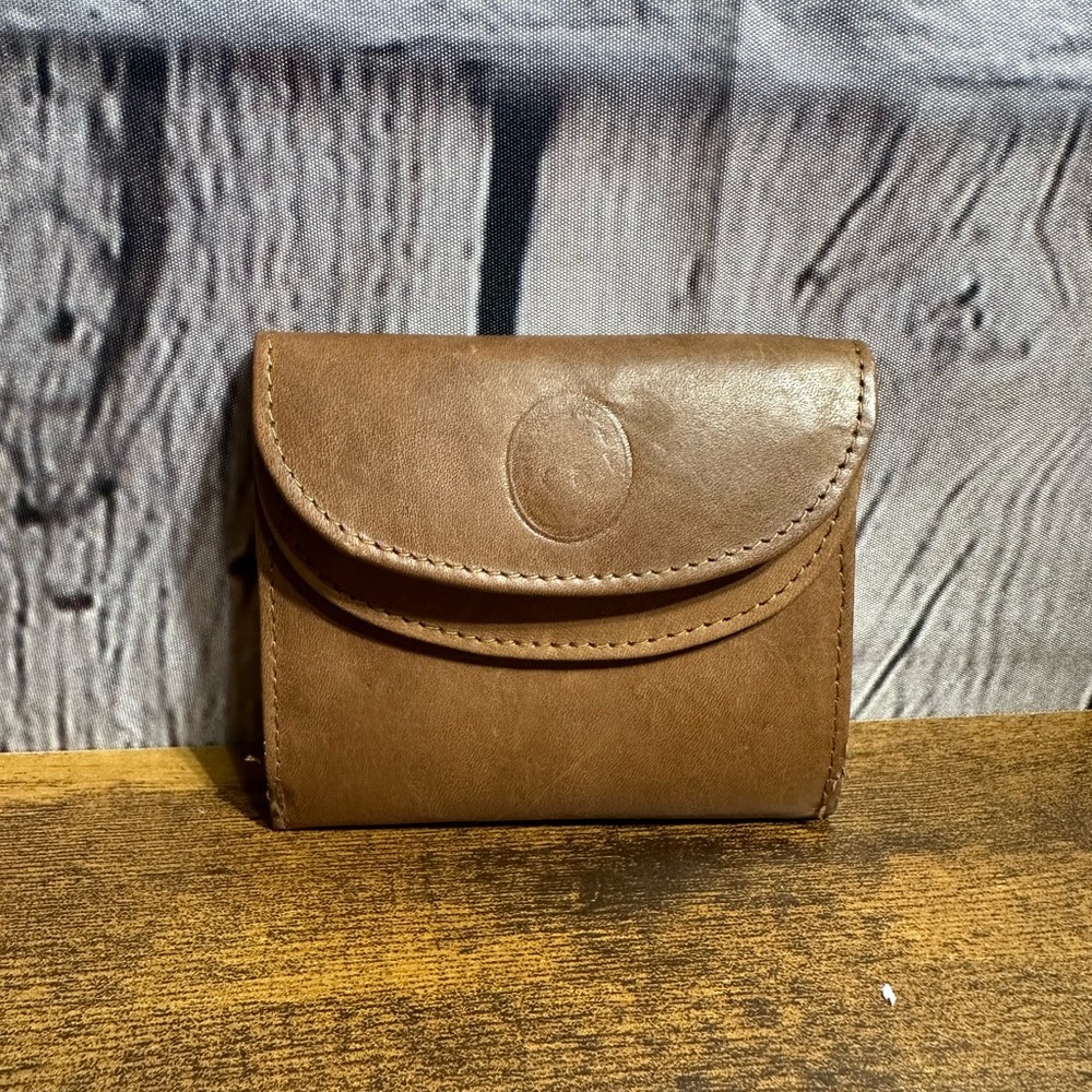 Vera Pelle Genuine Leather Brown Wallet - Picture 1 of 8